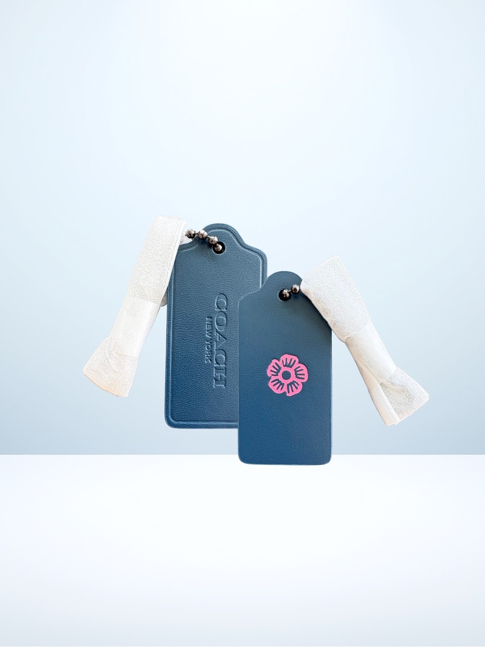 Coach Custom Hang Tag Clover Tea Rose
